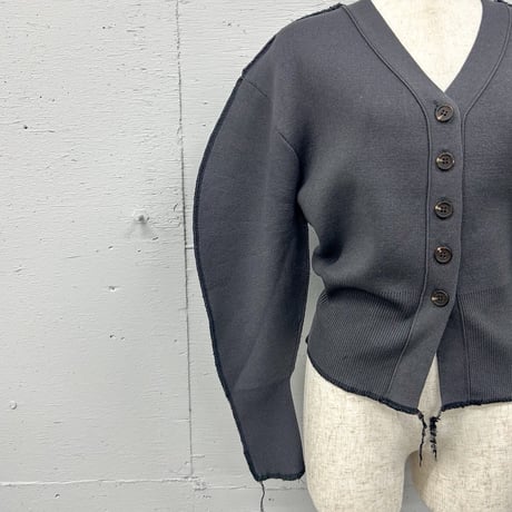 cocoon sleeve VN cardigan