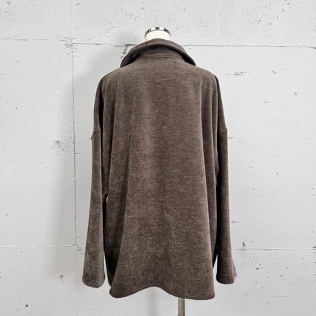 corduroy half zip pullover