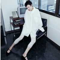 super big shirt(off white)