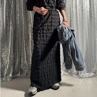 【PROVOKE】frill maxi skirt