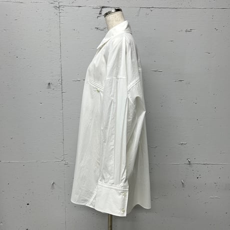 super big shirt(off white)
