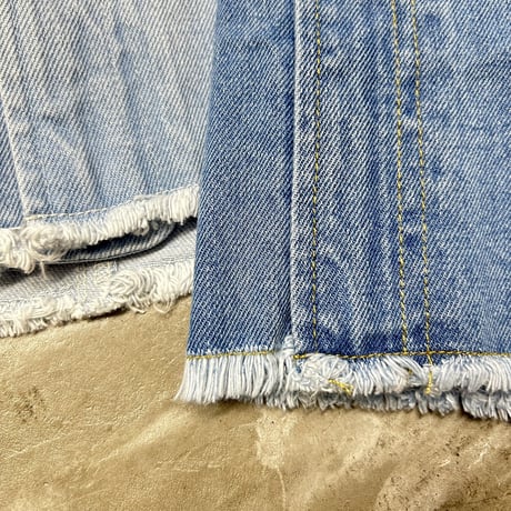 【special price】denim mini skirt(sax)
