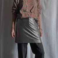 【special price】　kirakira mini skirt(gold)