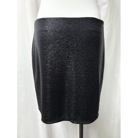 【special price】　kirakira mini skirt(black)