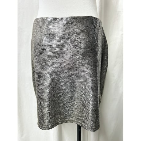 【special price】　kirakira mini skirt(gold)
