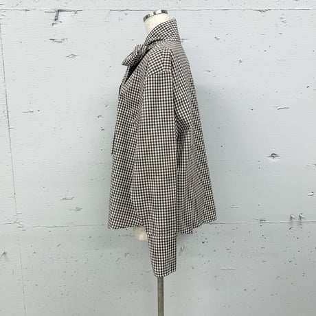 ginghamcheck bowtieblouse