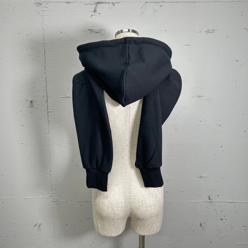 hoodie muffler(black) | PROVOKE design boutique
