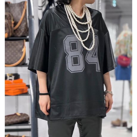 【special price】　football uniform Tee(black)
