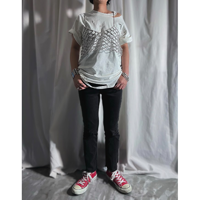 PROVOKE Tシャツ damage Tshirt PV-010051 PROVOKE プロヴォーク Tシャツ damage Tshirt PV-010051