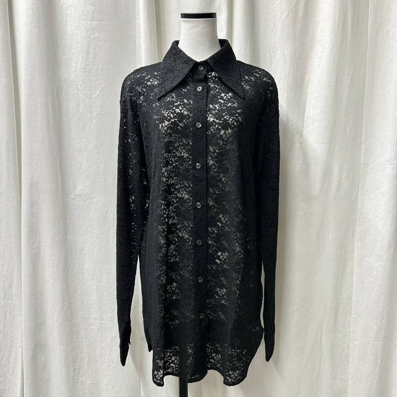 lace shirt(black) | PROVOKE design boutique