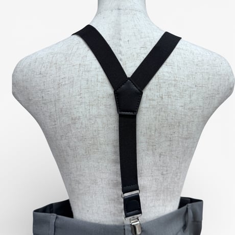 【PROVOKE】 suspenders tuck pants