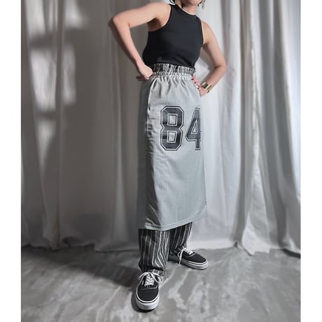 【special price】　football uniform skirt(silver)
