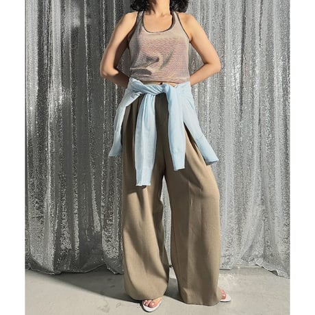 velour halter neck cut&saw