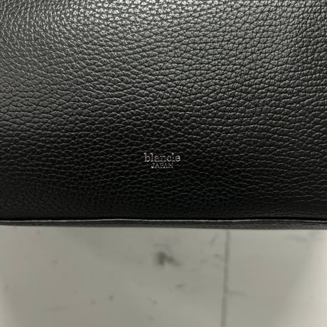 【blancle】s.leather wide boston(black)