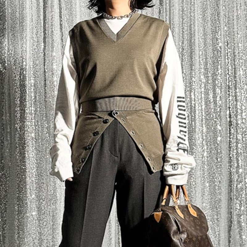 k__o　セットアップ special price】 set up knit(khaki) | PROVOKE de