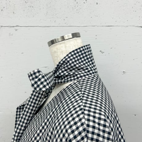ginghamcheck bowtieblouse