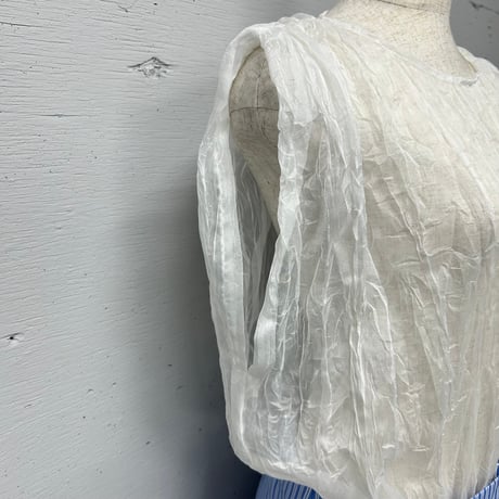 sheer×stripe all-in-one