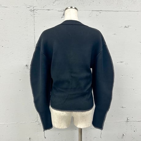 cocoon sleeve VN cardigan