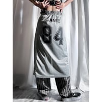 【special price】　football uniform skirt(silver)