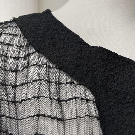 【special price】　vintage like maxi dress(black)