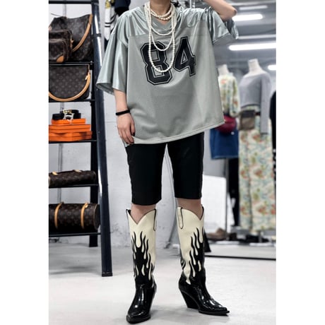 【special price】　football uniform Tee(silver)