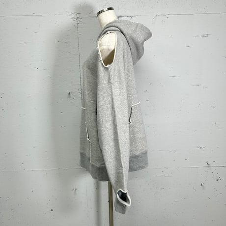 damage hoodie(gray)