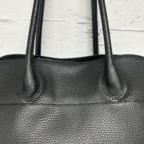 【blancle】s.leather wide boston(black)
