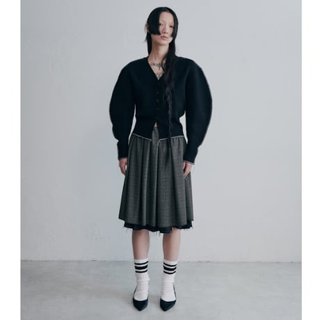 cocoon sleeve VN cardigan
