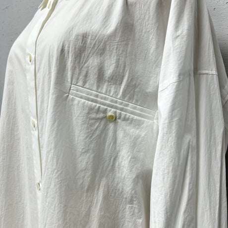 super big shirt(off white)