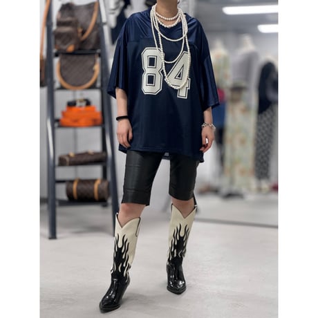 【special price】　football uniform Tee(navy)