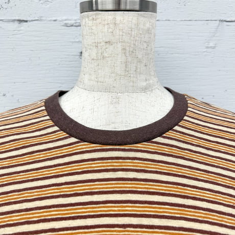 multi border tuck Tee