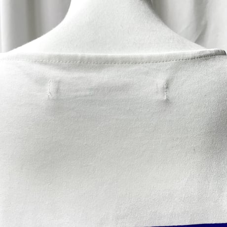 big border print T(blue)