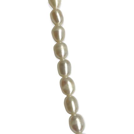 【in mood】RICE PEARL chain-NECKLACE