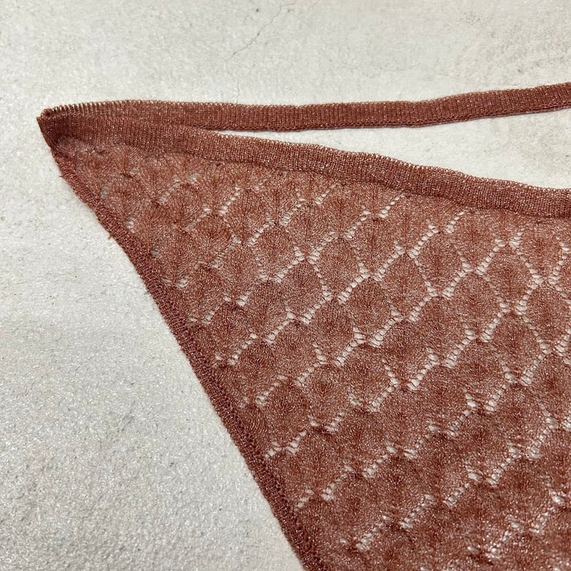 sheer knit babushka | PROVOKE design boutique