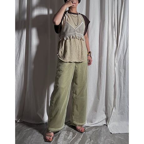 【special price】outside pants(yellow)