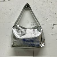 【blancle】M.LEATHER THICK HANDLE HALF SH(silver)