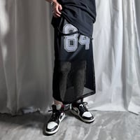 【special price】　football uniform skirt(black)