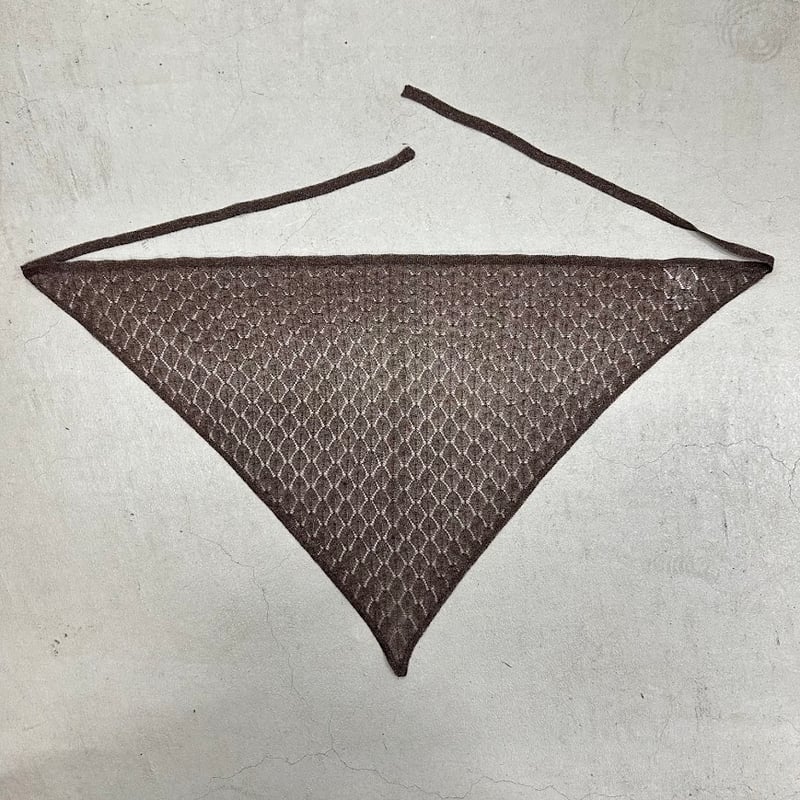 potete knit shoushou 新品未開封 sheer knit babushka | PROVOKE design boutique