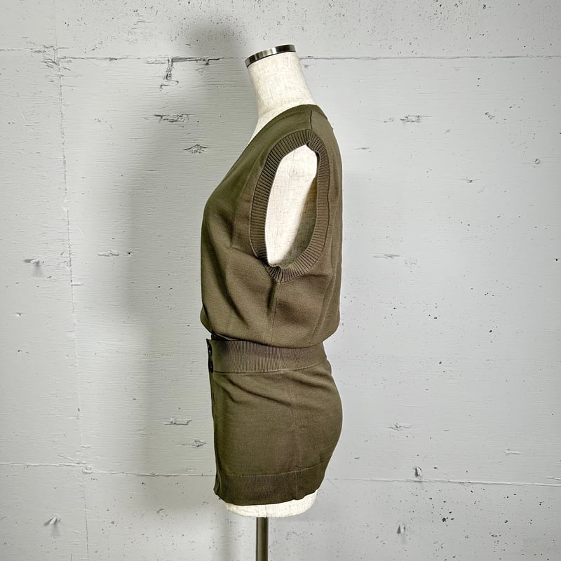 special price】 set up knit(khaki) | PROVOKE de