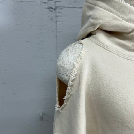 damage hoodie(ivory)