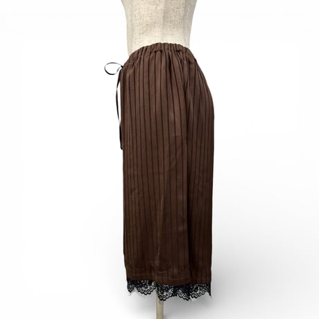 【ARCHIVE STANCE】satin stripe shorts
