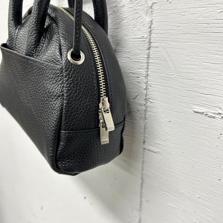 【blancle】S.LEATHER 2WAY MINI BOSTON(black)