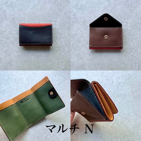マイクロウォレット トライアングル　マルチK~O【kura】世界でたった１つ「Only one product in the world」