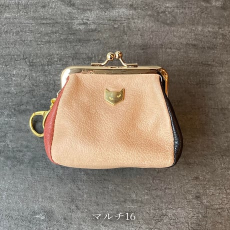 ぷくぷくがま口　S　マルチ16~20【kura】世界でたった１つ「Only one product in the world」