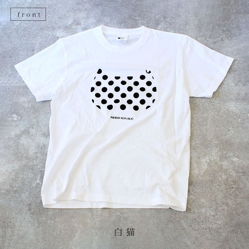 水玉CAT Tシャツ | NECOREPA STORE