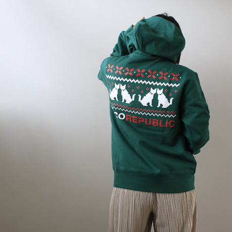 Xmas チロリアン　パーカー