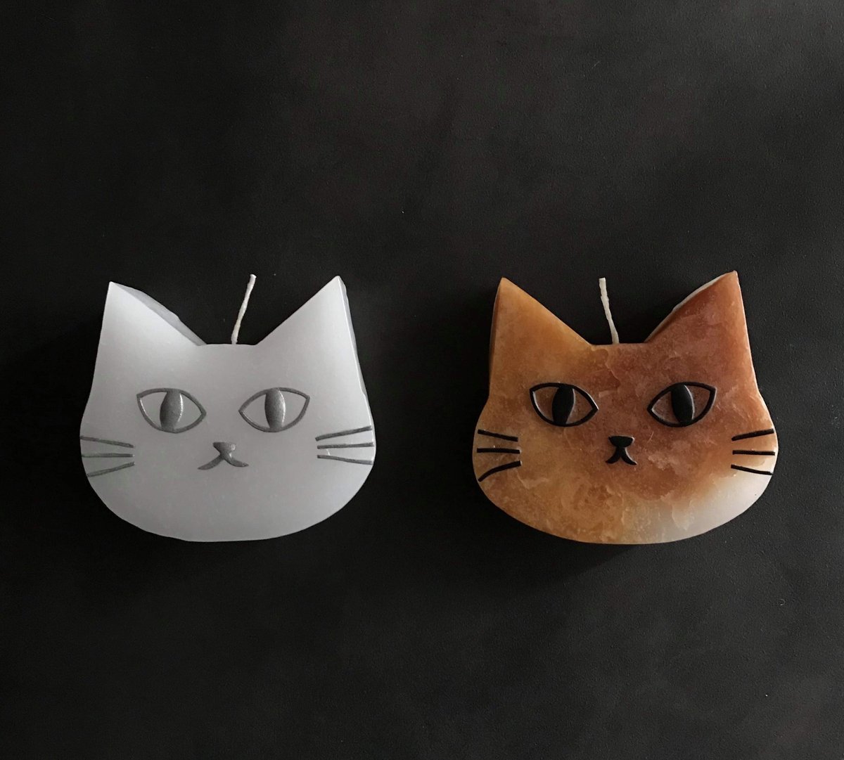 ネコ型 キャンドル 【sabi】 | NECOREPA STORE