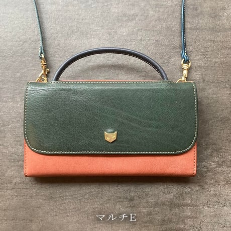 2wayウォレットバッグ　2way wallet bag マルチ A～E【kura】世界でたった１つ「Only one product in the world」