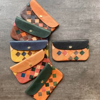 NECOREPA MESH WALLET レザーメッシュウォレット　マルチ22～27【kura】世界でたった１つ「Only one product in the world」
