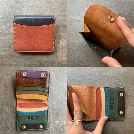 ニュークラシックミニウォレット　マルチA～F　【kura】世界でたった１つ「Only one product in the world」